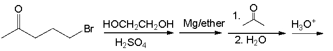 Provide the product for the following reaction.         A)  I B)  II C)  III D)  IV E)  V