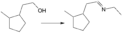 Suggest a stepwise synthesis for the following.  