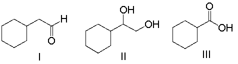 Predict the product for the following reaction.       A)  I B)  II C)  III D)  IV E)  V