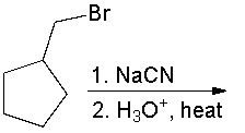 Predict the product for the following reaction.  