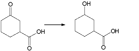 Provide the reagents necessary to carry out the following conversion.   A)  1. LiAlH<sub>4</sub> 2)  H<sub>2</sub>O B)  NaBH<sub>4</sub>/CH<sub>3</sub>OH C)  LiAl[OC(CH<sub>3</sub>) <sub>3</sub>]H D)  BH<sub>3</sub>·THF E)  C and D