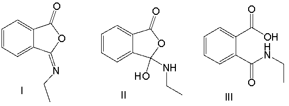 Predict the product for the following reaction.       A)  I B)  II C)  III D)  IV E)  V
