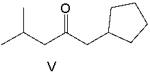 Predict the product for the following reaction.         A)  I B)  II C)  III D)  IV E)  V