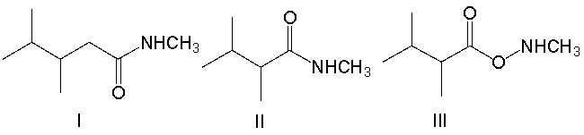 Predict the product for the following reaction sequence.       A)  I B)  II C)  III D)  IV E)  V