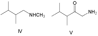 Predict the product for the following reaction sequence.       A)  I B)  II C)  III D)  IV E)  V