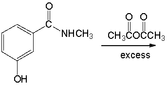Predict the product for the following reaction  