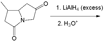 Predict the product for the following reaction.       A)  I B)  II C)  III D)  IV E)  I and II