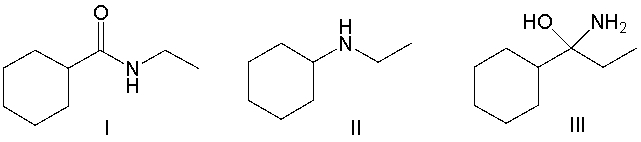 Predict the product for the following reaction sequence.         A)  I B)  II C)  III D)  IV E)  V