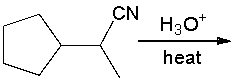 Predict the product for the following reaction.  