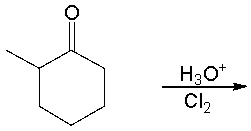 Predict the major product for the following reaction.     A)  I B)  II C)  III D)  IV E)  none of these