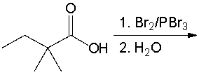 Predict the major product for the following reaction.     A)  I B)  II C)  III D)  IV E)  none of these