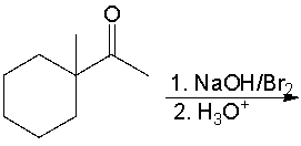 Predict the major product for the following reaction.       A)  I B)  II C)  III D)  IV E)  V