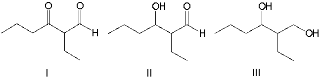 Predict the major product for the following reaction.       A)  I B)  II C)  III D)  IV E)  V