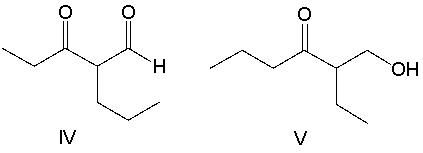 Predict the major product for the following reaction.       A)  I B)  II C)  III D)  IV E)  V