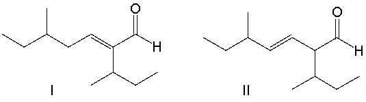 Predict the product for the following reaction.         A)  I B)  II C)  III D)  IV E)  V