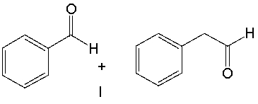 Provide the reactants that would give the following aldol condensation product.           A)  I B)  II C)  III D)  IV E)  none of these