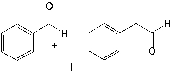 Provide the reactants that would give the following aldol condensation product.           A)  I B)  II C)  III D)  IV E)  none of these