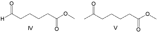 Provide the reactant(s)  that would give the following aldol condensation product.       A)  I B)  II C)  III D)  IV E)  V