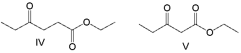 Predict the major product for the following reaction.       A)  I B)  II C)  III D)  IV E)  V