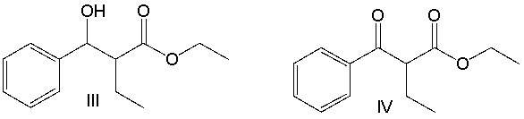 Predict the major product for the following reaction.       A)  I B)  II C)  III D)  IV E)  none of these
