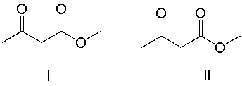 Predict the product(s)  for the following reaction.       A)  I B)  II C)  III D)  IV E)  all of these