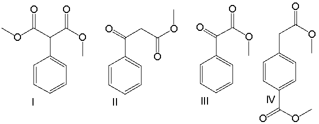Predict the product for the following reaction.     A)  I B)  II C)  III D)  IV E)  All of these