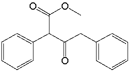 Provide the reactant(s) that will yield the following Claisen condensation product.  