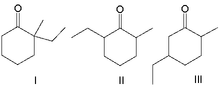 Predict the product for the following reaction.       A)  I B)  II C)  III D)  IV E)  V