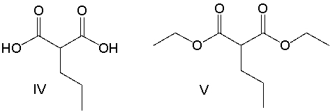 Predict the product for the following reaction.       A)  I B)  II C)  III D)  IV E)  V