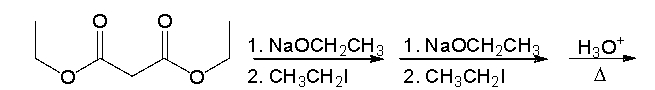 Predict the product for the following reaction sequence.       A)  I B)  II C)  III D)  IV E)  V