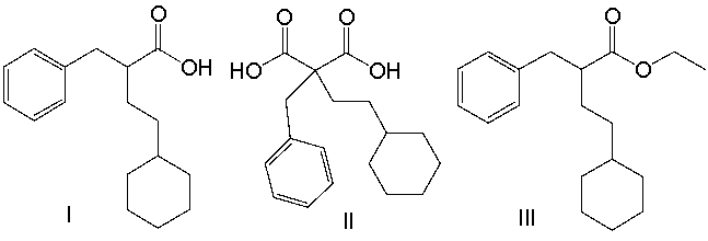 Predict the product for the following reaction sequence.       A)  I B)  II C)  III D)  IV E)  V