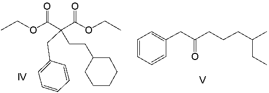 Predict the product for the following reaction sequence.       A)  I B)  II C)  III D)  IV E)  V