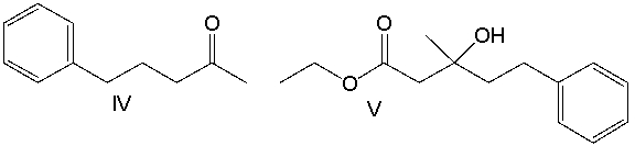 Predict the product for the following reaction sequence.       A)  I B)  II C)  III D)  IV E)  V