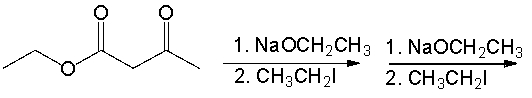 Predict the product for the following reaction sequence.         A)  I B)  II C)  III D)  IV E)  V