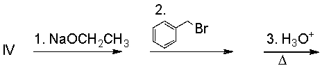 Provide the reagents necessary to carry out the following conversion.           A)  I B)  II C)  III D)  IV E)  all of them