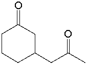 Provide the reagents necessary to prepare the following compound starting with ethyl acetoacetate.  
