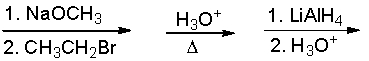 Predict the product for the following reaction sequence.         A)  I B)  II C)  III D)  IV E)  V