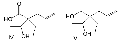Predict the product for the following reaction sequence.         A)  I B)  II C)  III D)  IV E)  V