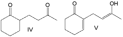 Predict the product for the following reaction.       A)  I B)  II C)  III D)  IV E)  V