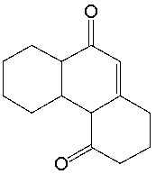 Provide the reactants necessary to prepare the following compound using Robinson annulation.       A)  I B)  II C)  III D)  IV E)  I and III