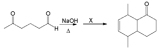 Provide the structure of the reactant (X) necessary to carry out the following conversion.  