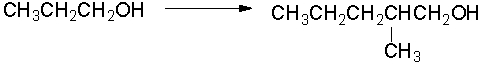 Using 1-propanol as your only source of carbon and using any other reagents of your choice provide a stepwise synthesis for the following conversion.  