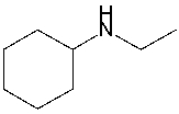 What is the common name for the following compound?   A)  cyclopentylmethylamine B)  ethylhexylamine C)  cyclohexylethylamine D)  cyclohexylmethylamine E)  ethylhexylmethylamine