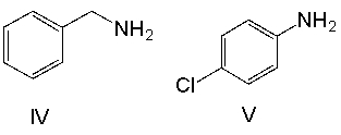 Which of the following compounds is the strongest base?     A)  I B)  II C)  III D)  IV E)  V