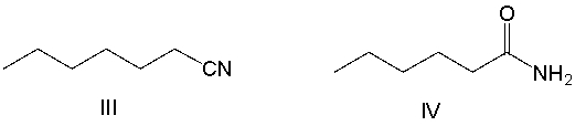 Predict the product for the following reaction.         A)  I B)  II C)  III D)  IV E)  V