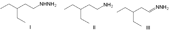 Predict the product for the following reaction.       A)  I B)  II C)  III D)  IV E)  III and IV