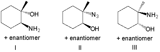 Predict the product for the following reaction sequence.       A)  I B)  II C)  III D)  IV E)  V
