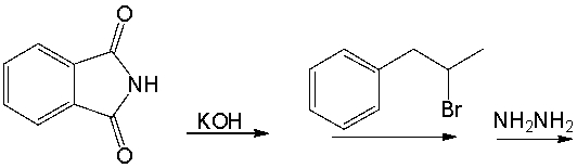 Predict the product for the following reaction sequence.  