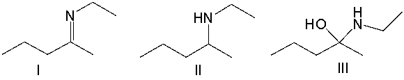 Predict the product(s)  for the following reaction.       A)  I B)  II C)  III D)  IV E)  V