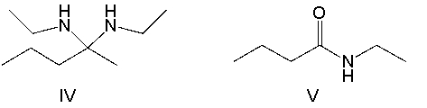 Predict the product(s)  for the following reaction.       A)  I B)  II C)  III D)  IV E)  V